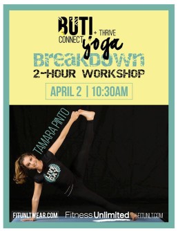 Free Buti Yoga Workshop