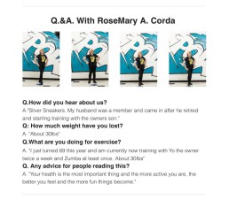 Featured Member of the Month RoseMary A. Corda